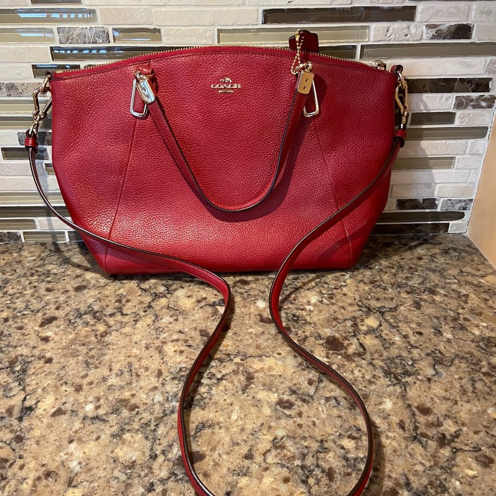 Coach Crossbody Red Bag